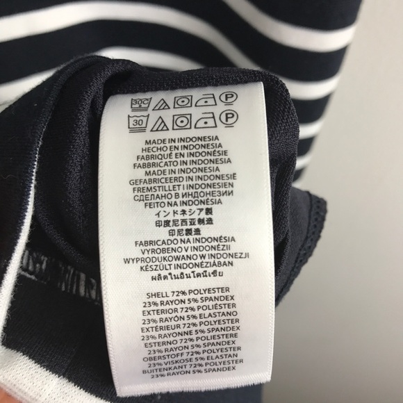Michael Kors Blue and White Striped Nautical Dress - Picture 6 of 8